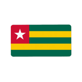 Etiqueta Sinalizador Togo