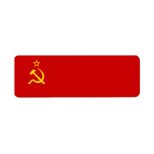 Etiqueta sinalizador USSR