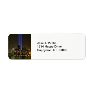 Etiqueta Skyline NYC: Tributo WTC 9/11 No Light 2013 #1