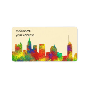 Etiqueta Skyline-SG de Atlanta Geórgia