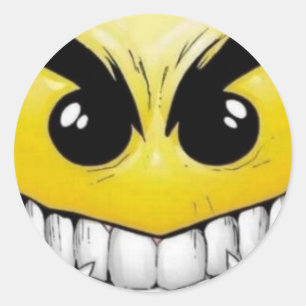 etiqueta smily da cara
