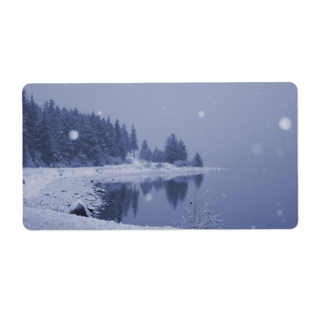 Etiqueta Snowfall (Frente)