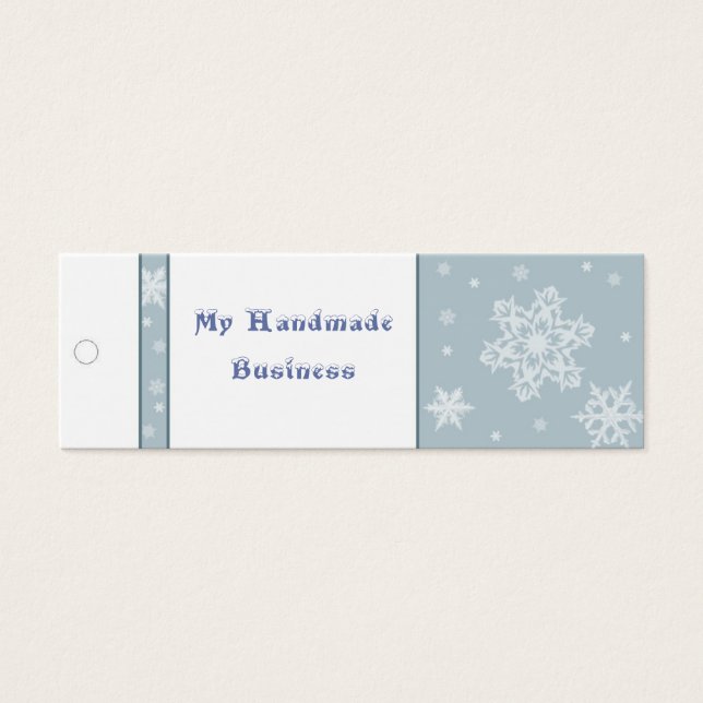 Etiqueta Snowflake (Frente)