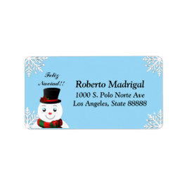 Etiqueta snowmam