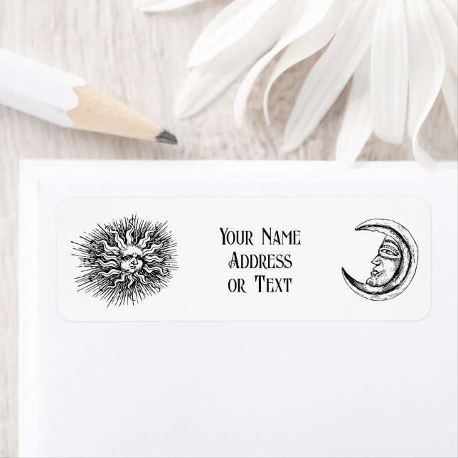 Etiqueta Sol e Lua Mística (Insitu)