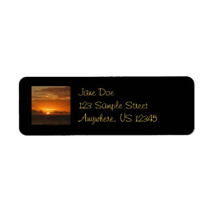 Etiqueta Sol no Mar I - Via Tropical Laranja