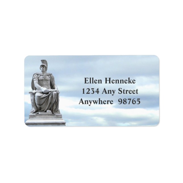 Etiqueta Soldado Romano (Frente)