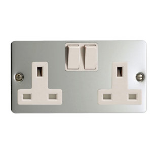 Etiqueta Soquete de Plug-Socket AC BS 1363 do Reino Unido [