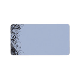 Etiqueta SPIRALS & STARS Endereço de Devolução de Convite p