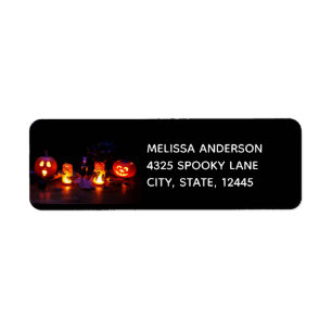 Etiqueta Spookeen Pumpkin Jack o' Lanterns