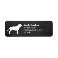 Staffordshire Bull Terrier Silhouette