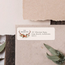 stag aquosa terracotta floral elegante moderno
