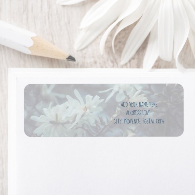 Etiqueta Starry Magnolia 3172 (Insitu)