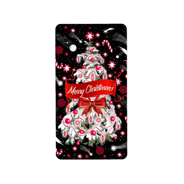 Etiqueta Starry Night (Frente)