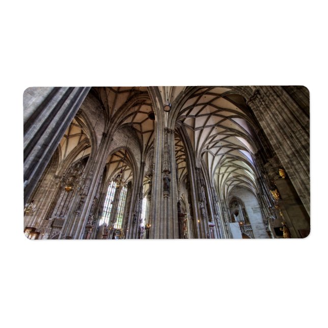 Etiqueta Stephansdom Wien Österreich (Frente)