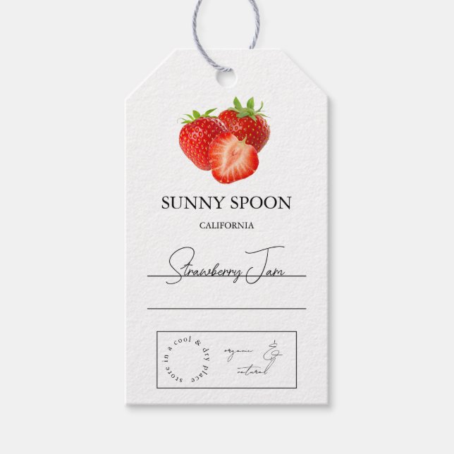 Etiqueta Strawberry Hang (Frente)