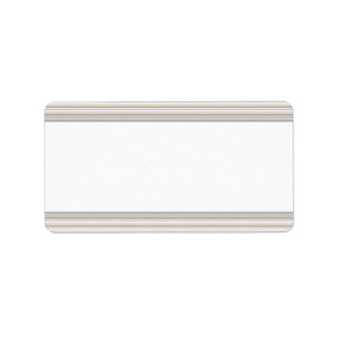 Etiqueta Striped Pattern • Blank
