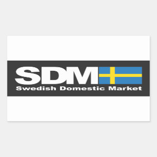 Etiqueta sueco do mercado interno