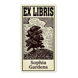 Etiqueta Summer Breeze Ex Libris (Filtrado)