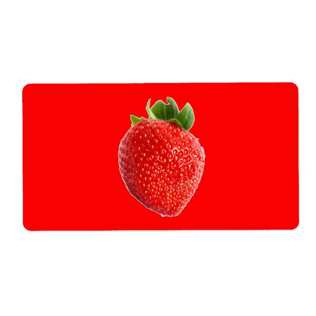 Etiqueta Summer Strawberry (Frente)