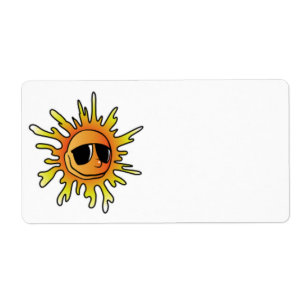 Etiqueta SUN legal VERÃO