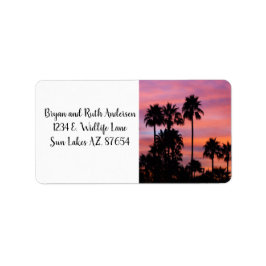 Etiqueta Sunrise em Gilbert, AZ