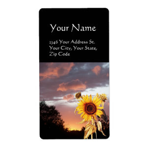 ETIQUETA SUNSET DE VERÃO E SFOLOWER