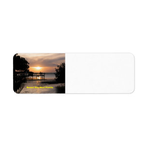 Etiqueta Sunset Key West Florida