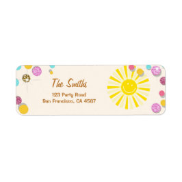 Etiqueta Sunshine Address Labs Summer Pink Mint