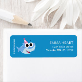 Etiqueta Super Simples | Finny, o Aniversário do Tubarão Co