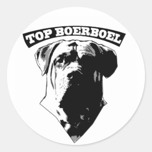 Etiqueta superior de Boerboel