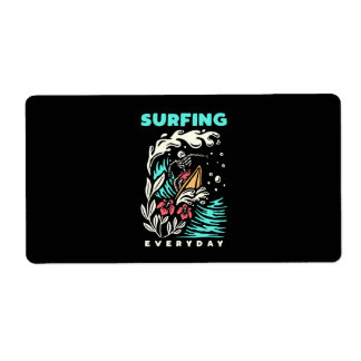 Etiqueta Surfe todo dia