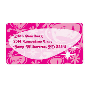Etiqueta Swanky Deluxe Think Pink Kistchy Fun