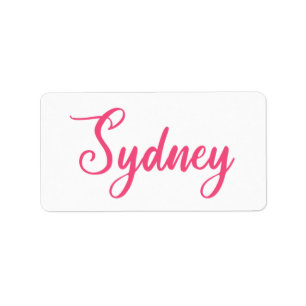 Etiqueta sydney