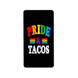 Etiqueta Tacos Orgulho Lgbt Lgbtq Gay