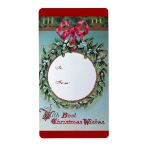 ETIQUETA TAG DE PRESENTE DO PARTIDO DE NATAL