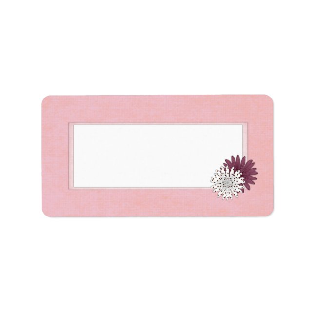 Etiqueta Talula Divine Address Labels (Frente)