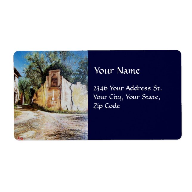 Etiqueta TARDE, RIMAGGIO / Toscana (Frente)