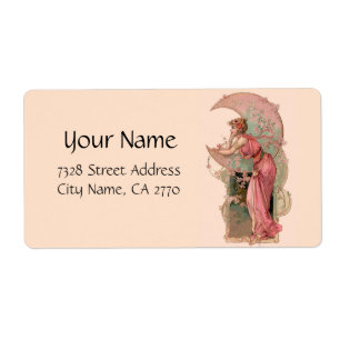 ETIQUETA TARUGAS/ SENHORA DA LUA,FLORES EM PINCO