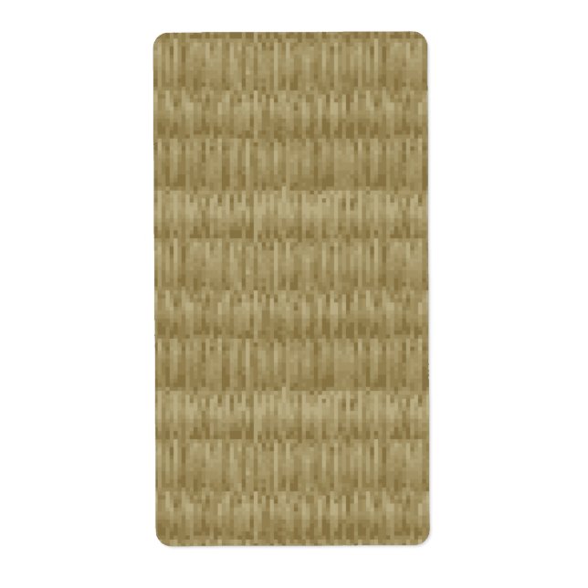Etiqueta Tatami de 畳 com 8 bits (Frente)