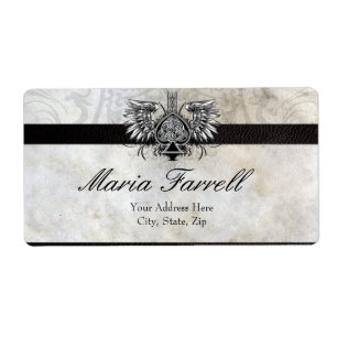 Etiqueta Tattoo Winged Heart Gaelic Irish Tattoo Design