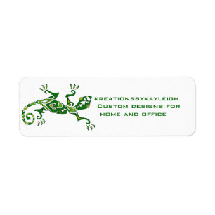 Etiqueta Tatuagem do lagarto