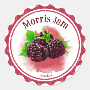 etiqueta Tayberry Jam