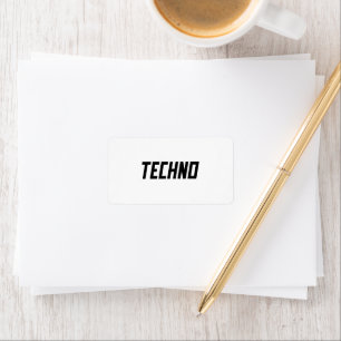 Etiqueta TECHNO Music