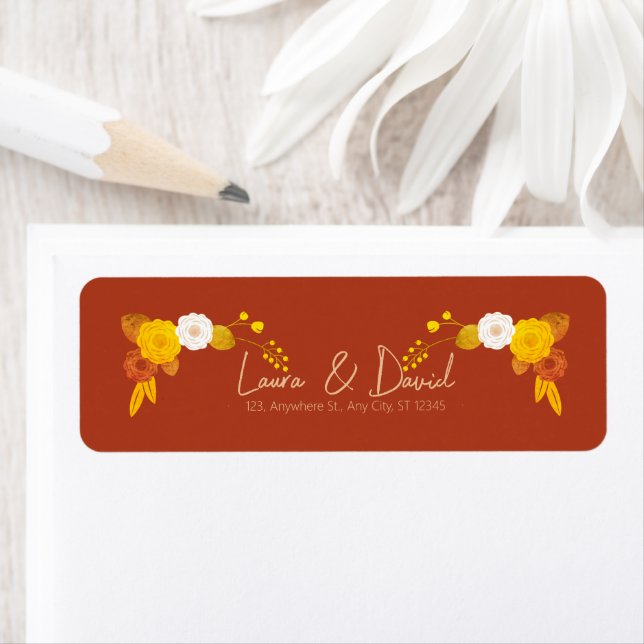 Etiqueta Tema de Casamento Clássico  (Insitu)