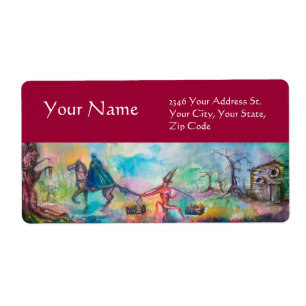 Etiqueta TEMPTAÇÃO Cavaleiro escuro e tesouro do diabo, a