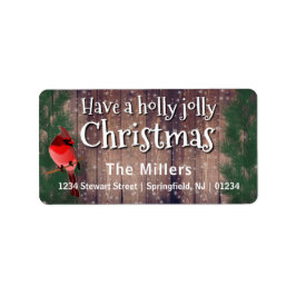 Etiqueta Tenha um Natal Holly - Holidayzfordayz