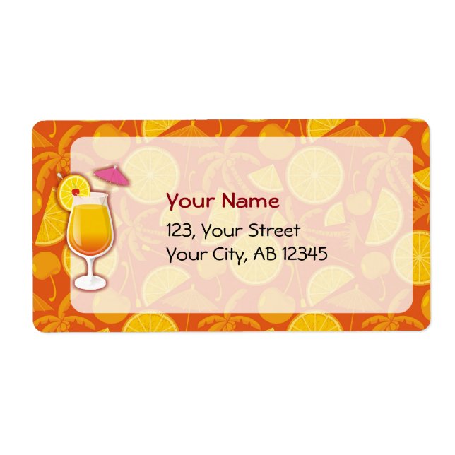 Etiqueta Tequila nascente (Frente)