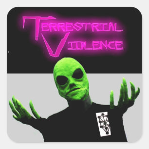 Etiqueta terrestre da violência