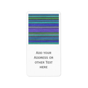 Etiqueta Teste padrão sem emenda de confecção de malhas